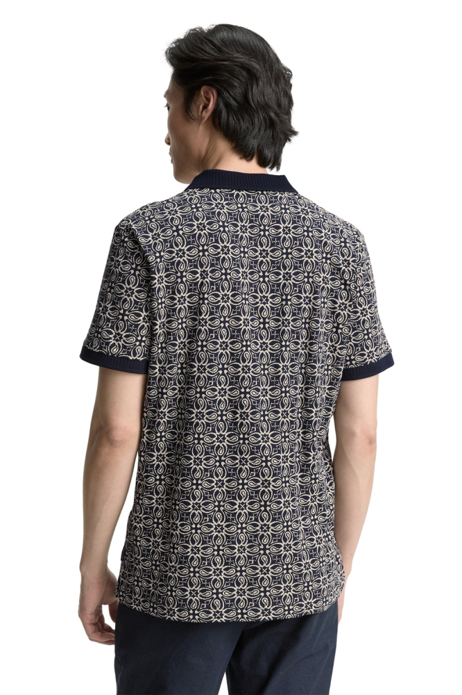 JERSEY POLOSHIRT MET PRINT 1046776XX10 37936